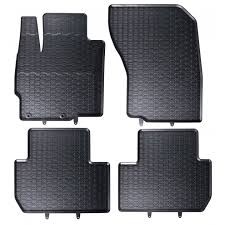 Rubber floor mats set Mitsubishi Outlander (2012-2019)/ Peugeot 4007 (2013-2019)