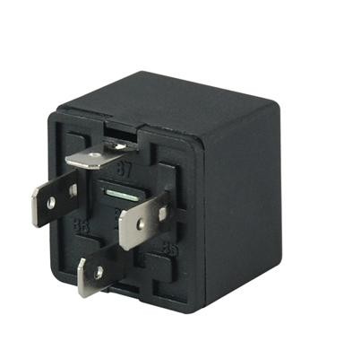 Relay, fan castor (4-poles), 30A, 12V, universal 