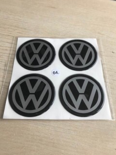 Disc stickers VW, 64mm