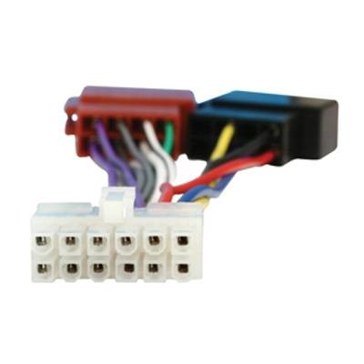 Adapter from Kenwood (12pin) car radio to EURO connector
