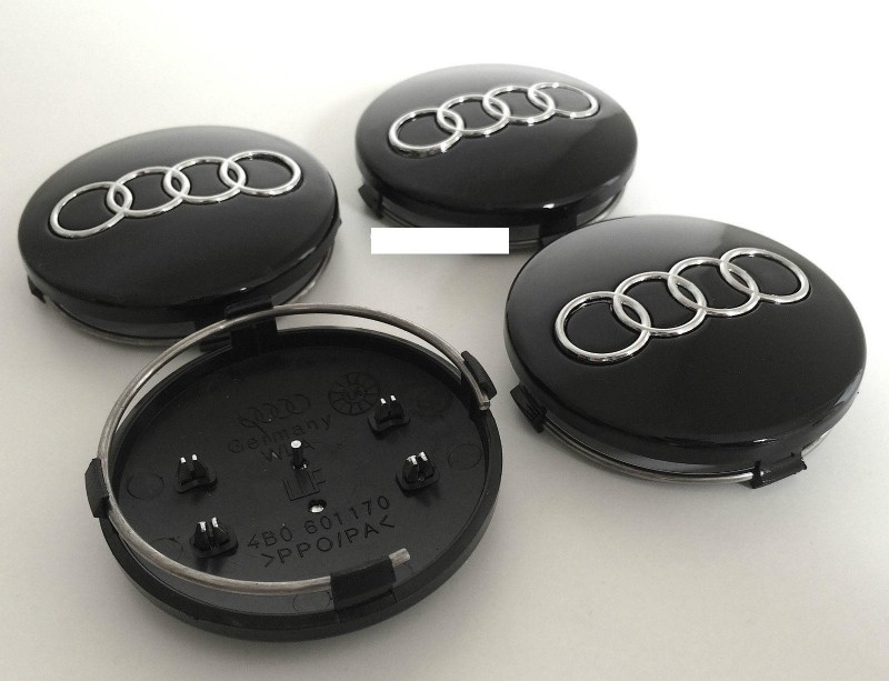 Discs inserts/caps set, 4x d-60mm 