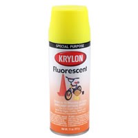 Fluorescent paint, yellow
