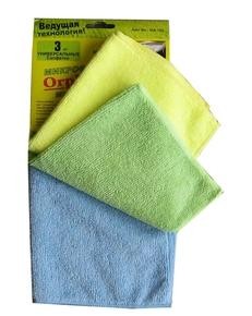 Microfibre cleaning cloth, 3pcs.
