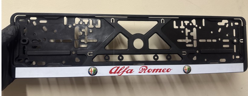 2pcs x Plate number holder - ALFA ROMEO