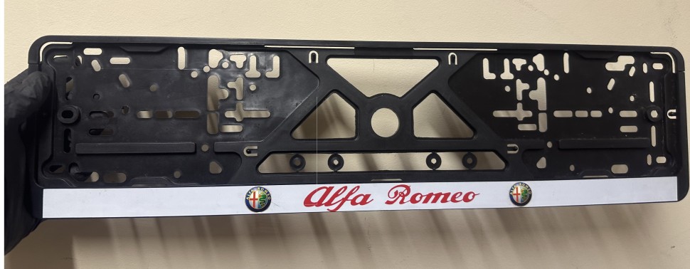 2pcs x Plate number holder - ALFA ROMEO 