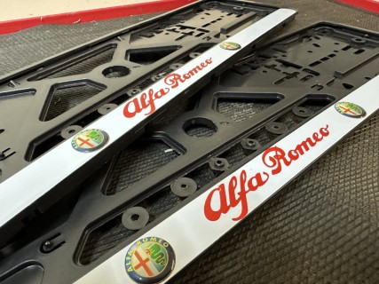 2pcs x Plate number holder - ALFA ROMEO