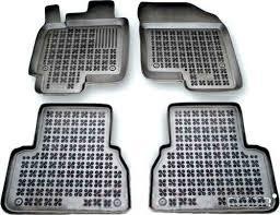 Rubber floor mat  set Chevrolet Epica (2006-2010) with edges