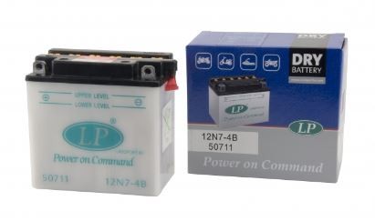 Moto battery Land Port 8Ah, 12V (-/+) /with acid 