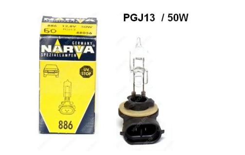 Halogen bulb - Narva (PGJ13), 50W, 12V 
