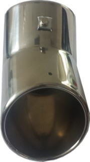 Sport muffler pipe end  