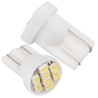 8LED W5W bulb, 12V 