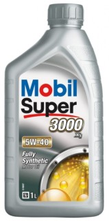 Synthetic engine oil Mobil 5W40 SUPER 3000, 1L