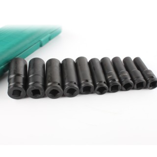 Long Impact socket wrench set 1/2", 10pcs.