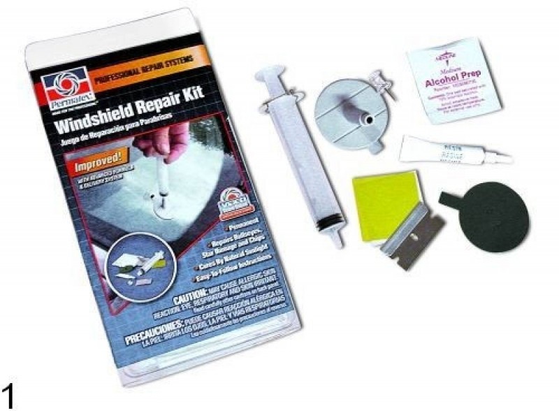 Windshield repair kit PERMATEX, 75ml.