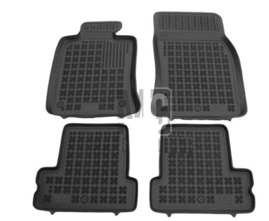 Rubber floor mat set  Mini One/Cooper R50 (2001-2006); One/Cooper R56 (2006-2013) with edges