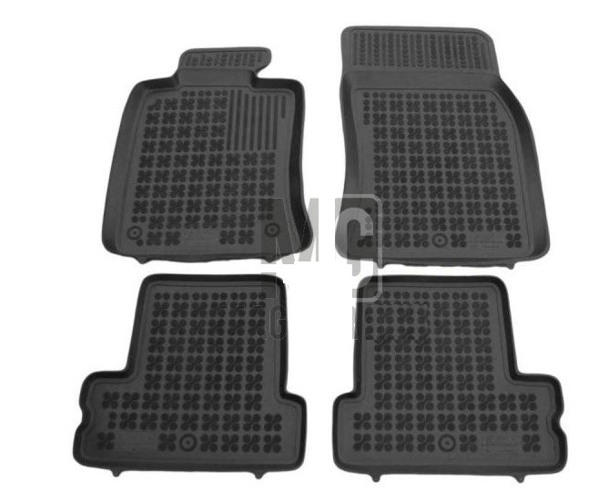 Rubber floor mat set  Mini One/Cooper R50 (2001-2006); One/Cooper R56 (2006-2013) with edges