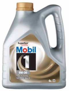 Synthetic motor oil Mobil 0W40, 4L