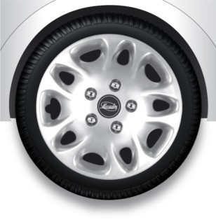 Wheel covers - Mecador, 14"