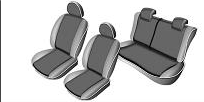 Seat cover set Suzuki Swift (2004-2011)