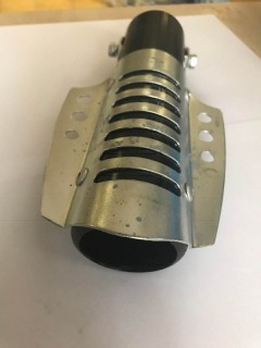 Muffler blowpipe end 