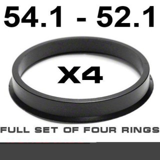 Wheel hub centring ring 54.1mm ->52.1mm