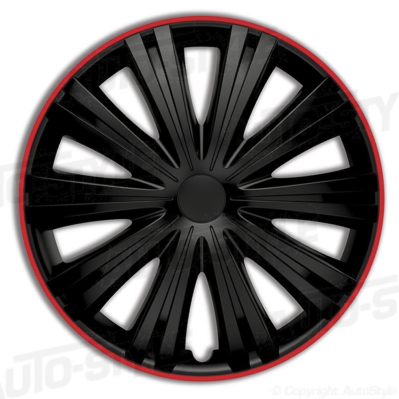 Wheel cover set - HERO GTR BLACK 14