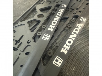 2pcs x Plate number holder - Honda