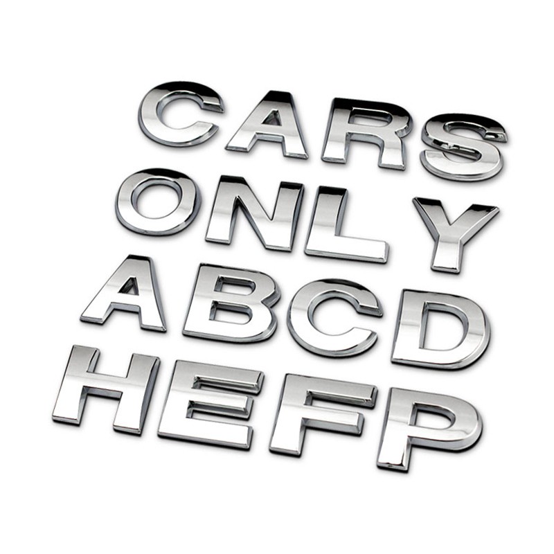 Sticker 3D - letter R