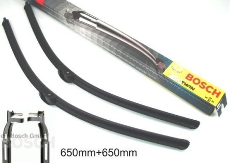 Wiper blade set by BOSCH - Porsche/VW, 65+65cm