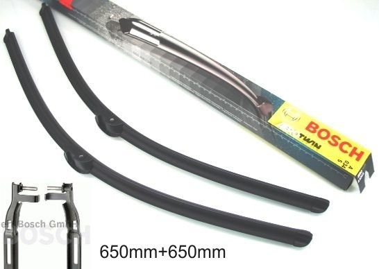 Wiper blade set by BOSCH - Porsche/VW, 65+65cm