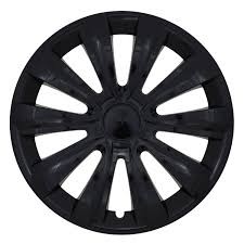 Hubcap set  - DELTA BLACK, 16" 