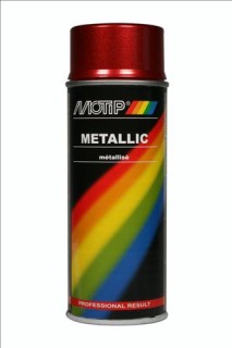Paint red metalic, 400ml.