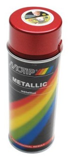 Paint red metalic, 400ml.