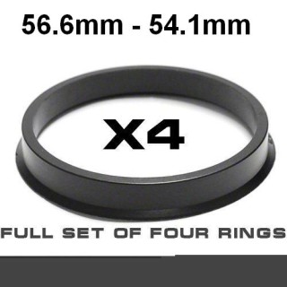 Wheel hub centring ring /⌀56.6mm->⌀54.1mm