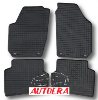 Rubber floor mats set  Skoda Fabia (2007-2014) 