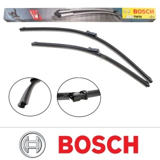 Front Aero wiper blade set BOSCH, 65cm+40cm