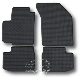 Rubber floor mats set Suzuki Swift (2005-)