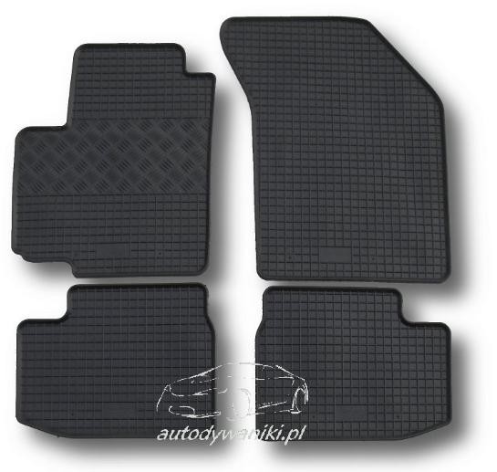 Rubber floor mats set Suzuki Swift (2005-)