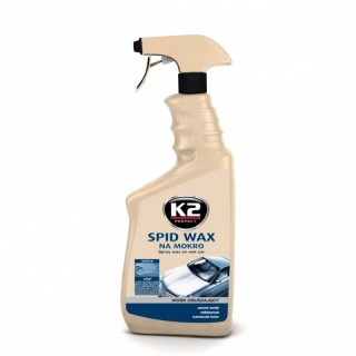 Durable car wax  - K2 SPID WAX,  770ml.