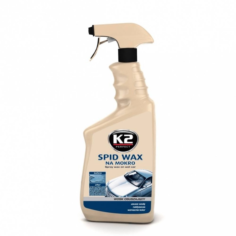 Durable car wax  - K2 SPID WAX,  770ml.