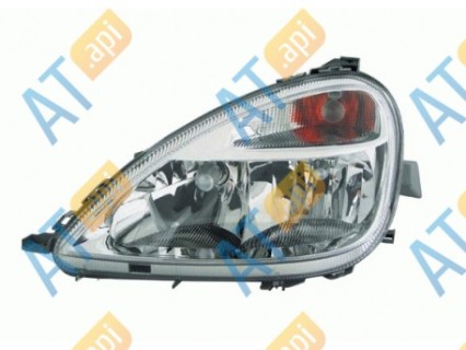 Headlamps Mercedes-Benz A-class W168 (04/2001-2004), left