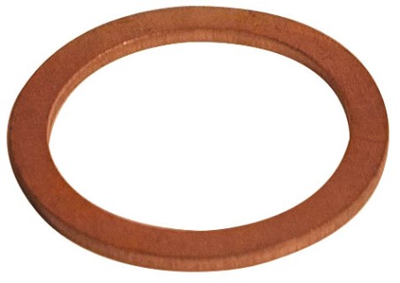 Copper ring 12 x 16 x 1,5mm