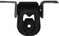 Rubber exhaust system mount