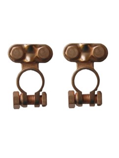 Battery clamp set