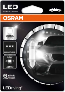 Plate number bulb LED, 12V (41mm)