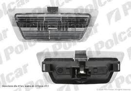 License plate light Opel Astra G (1998-)
