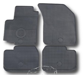 Rubber floor mats set Suzuki SX4 (2006-2013)