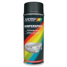 Black bumper paint - Motip Bumper Paint, 400ml.