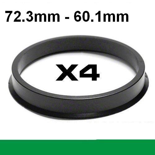Wheel hub centring ring 72.3mm->60.1mm