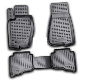 Rubber floor mat set Jeep Grand Cherokee (1998-2010)